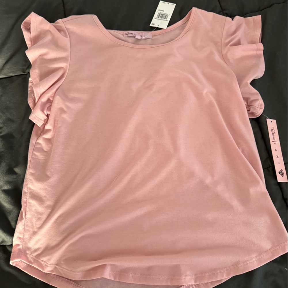 Blush pink top